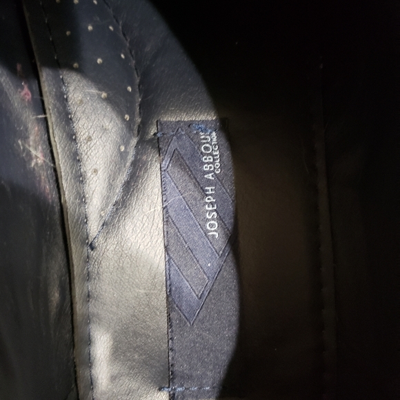 Joseph Abboud grey/blue Wingtips - Picture 7 of 7